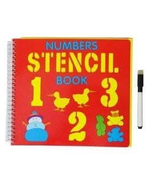 كتاب استنسل ارقام