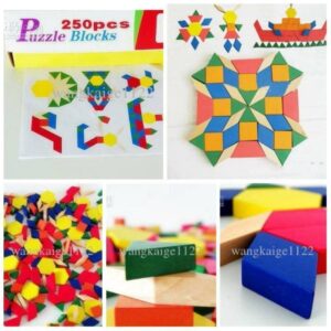 الموزاييك الخشبي 250 قطعه