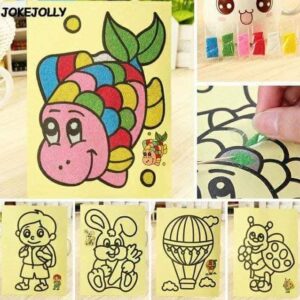 التلوين بالرمل